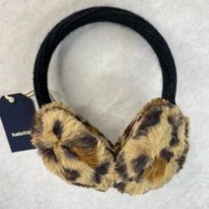 Hat Attack Leopard Print Faux Fur Earmuffs